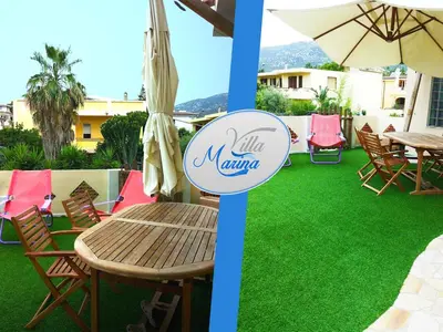 Patio o area all'aperto di Villa Marina