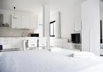 Letto o letti in una camera di Groen House by DomusAway