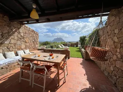 Balcone o terrazza di Villetta con vista mozzafiato