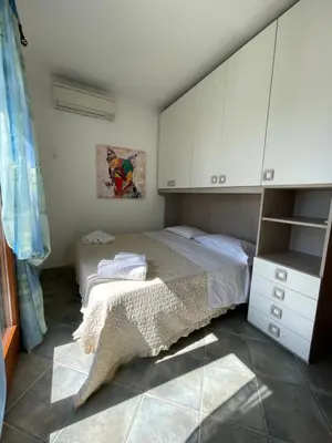 Letto o letti in una camera di Domus meravizosas