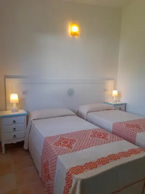 Letto o letti in una camera di Maria Caderina House