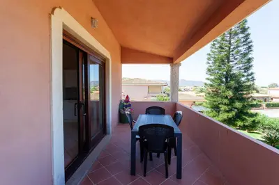 Balcone o terrazza di ArtStay - Sea View - Cozy apartment with parking space