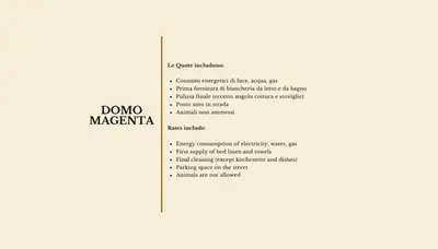 Certificato, attestato, insegna o altro documento esposto da ISS Travel, Domo Magenta 2-bedrooms apartment - with Private Outdoor Area