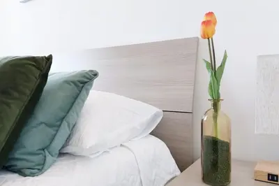 Letto o letti in una camera di Smeralda Sea View - Luxury Apartment