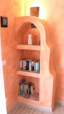 Biblioteca nell'appartamento