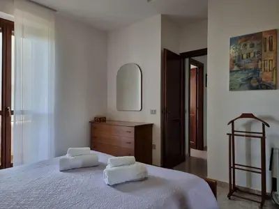 Letto o letti in una camera di Appartamento Via Toscana