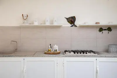 Cucina o angolo cottura di Casa Perla by Wonderful Italy