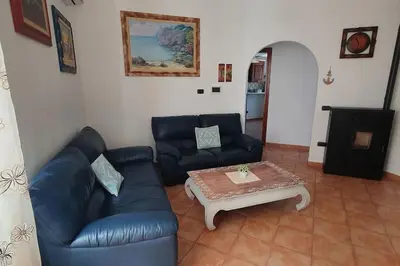 Area soggiorno di Casa Lepora