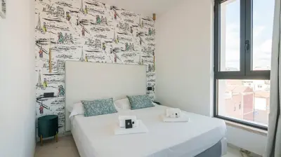 Letto o letti in una camera di Welcomely - Affittacamere Seamphony Suites