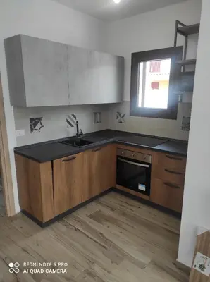 Cucina o angolo cottura di Appartement F2 meublé