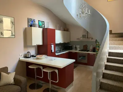 Cucina o angolo cottura di Casa Cervo