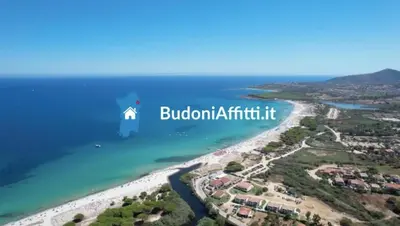 Planimetria di Trilo 350m dalla spiaggia vista mare budoniaffitti