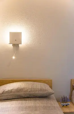 Letto o letti in una camera di Casa Silvia Marina - Cala Gonone