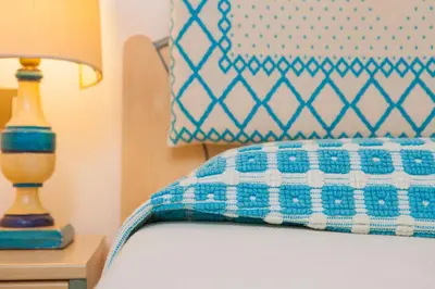 Letto o letti in una camera di Residence Approdo Verde
