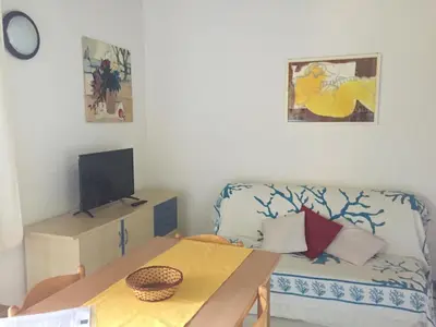 TV o dispositivi per l'intrattenimento presso Residence Approdo Verde