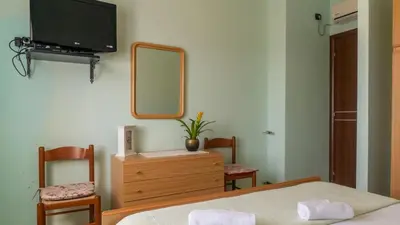 Letto o letti in una camera di Casa Su Lizu