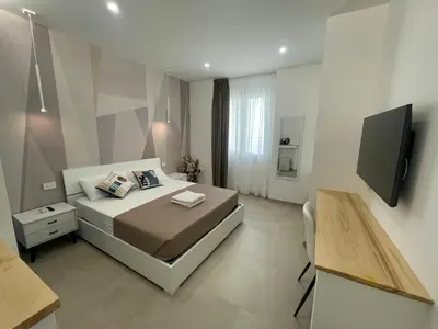 Letto o letti in una camera di Bullerjanos