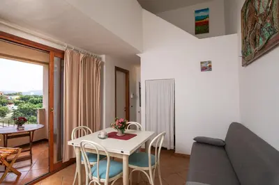 Area soggiorno di Casa Olbiamare by Wonderful Italy