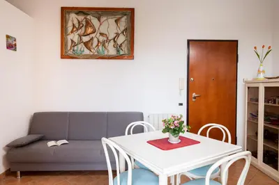 Area soggiorno di Casa Olbiamare by Wonderful Italy