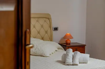 Letto o letti in una camera di Appartamento Via Sardegna