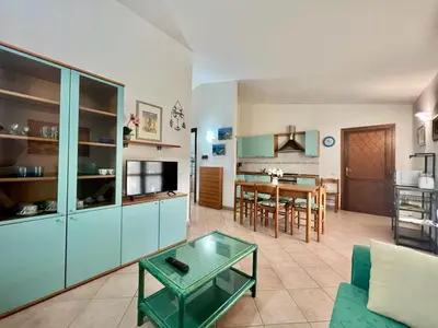 Cucina o angolo cottura di Casa Vacanza Lu Riu