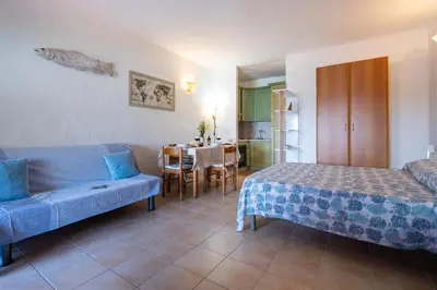 Letto o letti in una camera di CASA DEL MARINAIO