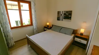 Letto o letti in una camera di Nido dei Gabbiani