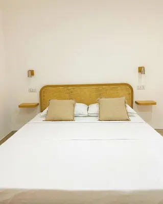 Letto o letti in una camera di CASA SACURI