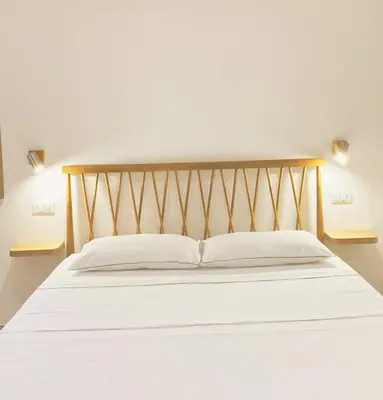 Letto o letti in una camera di CASA SACURI