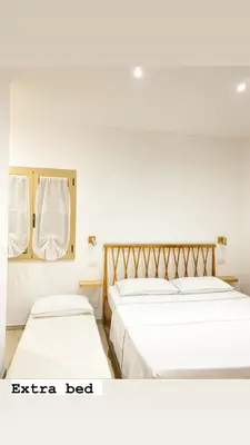 Letto o letti in una camera di CASA SACURI