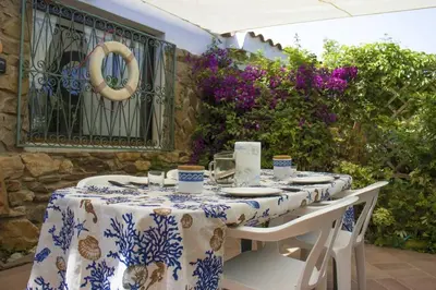 Giardino di La casa sul mare Fronte Spiaggia