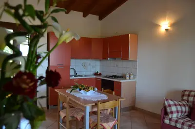 Cucina o angolo cottura di Residence L'Uddastru