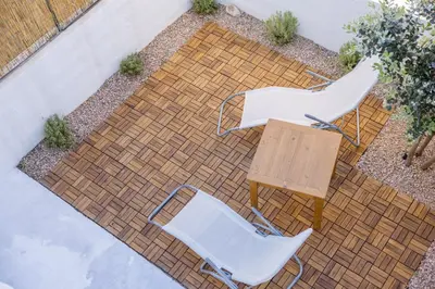 Patio o area all'aperto di B&B Natura