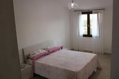 Letto o letti in una camera di Casa Bel Panorama