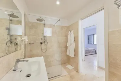Bagno di ISA-Appartaments in Orosei with air conditioning