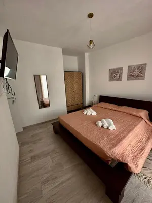 Letto o letti in una camera di B&B Luchia