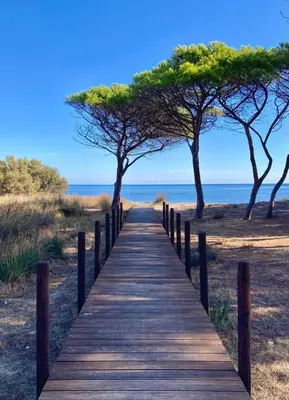Paesaggio naturale nelle vicinanze dell'appartamento