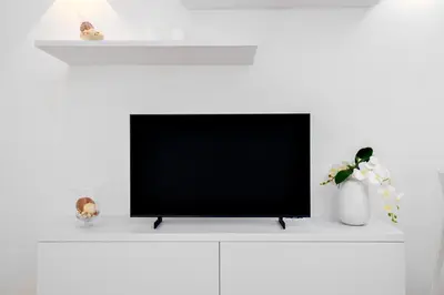 TV o dispositivi per l'intrattenimento presso Appartamento Glory - Golfo Aranci, Baia Caddinas