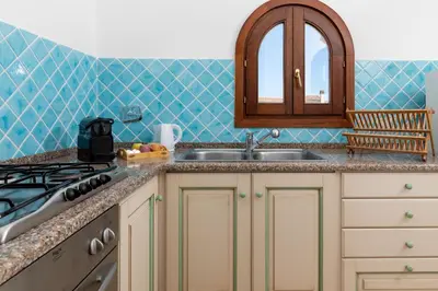 Cucina o angolo cottura di Casa Le Sirene by Wonderful Italy