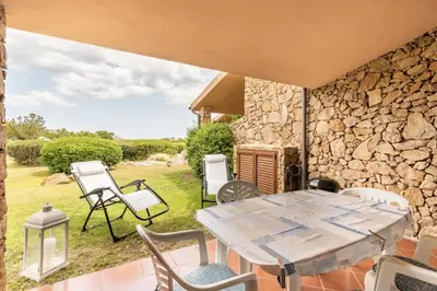 Patio o area all'aperto di Cala Paradiso Apartment 