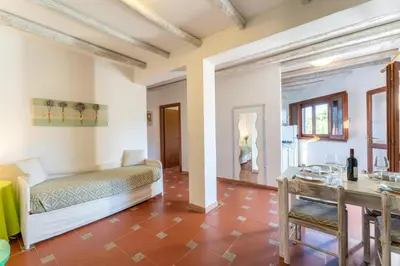 Area soggiorno di Chic Villa Antonina One Bedroom no2175
