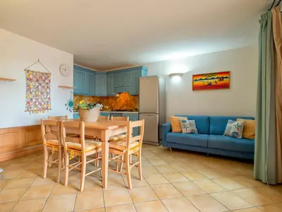 Area soggiorno di Apartment Orizzonti 5 by Interhome