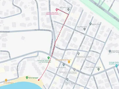 Planimetria di Appartamento “Levante” a 300m dalla spiaggia