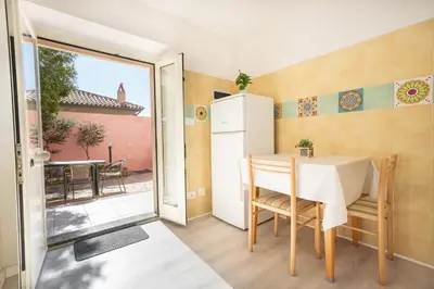 Cucina o angolo cottura di Appartamento “Levante” a 300m dalla spiaggia
