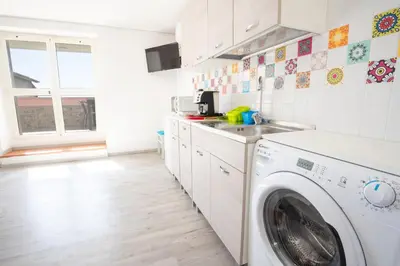 Cucina o angolo cottura di Camera “Ponente” - vista mare, spiaggia a 300m