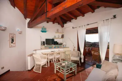 TV o dispositivi per l'intrattenimento presso Galathee Sea View