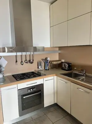 Cucina o angolo cottura di Sardegna: Vista mare, vicino alla spiaggia