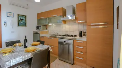 Cucina o angolo cottura di Casa Monte Ruiu