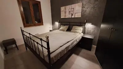 Letto o letti in una camera di Casa Fuile Cala Liberotto Orosei