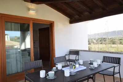 Balcone o terrazza di Luisa Apartment In Budoni, Shared Pool